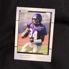 SAGE Hit 2011 Shane Vereen PR5 Pre-Rookie Football Card California Golden Bears. rookie card picture