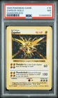1999 POKEMON BASE SET SHADOWLESS #16 ZAPDOS-HOLO PSA 7