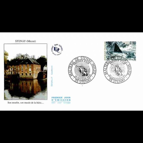 FDC JF - La malterie de Stenay (Maas) - 25/2/95