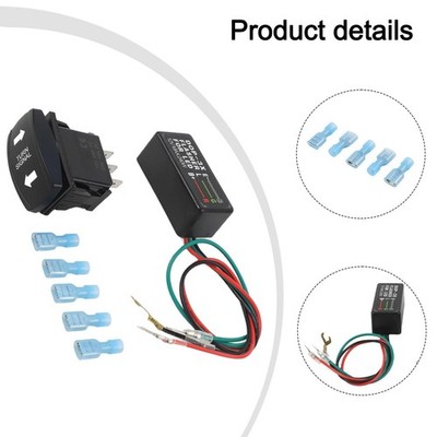 F??r ATV UTV Motorrad Blinkeranlage mit Easy Install Wippschalter