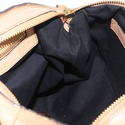 Borsa a mano Chloe Etel in pelle 2 vie beige oro originale hk3719A - Foto 21 di 24