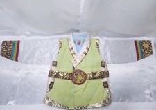 Korean Traditional Boys Hanbok Vest   Size 6 Approx. Age 5  6 Elegant Prince...