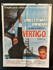original / vintage c. 1970s VERTIGO 30x40 