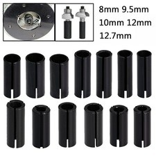 Black Color CNC Router Bit Adapter Collet Holder for Drills and Reamers