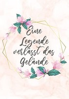 Notizbuch Abschied Kollegin/Kollege Geschenk Jobwechsel Ruhestand Rente A5