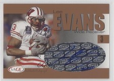 2004 SAGE Auto Bronze 381/500 Lee Evans #A11 Auto 0af