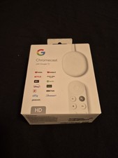 〈未使用品〉Chromecast with Google TV Chromecast with Google TV (4K) Snow GA01919-US - Best Buy