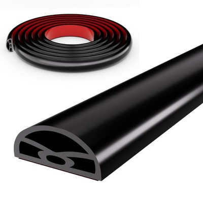 39â  Black Shower Threshold Water Dam Stopper for Dry and Wet Separation,Sel...