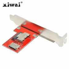 Xiwai PCI-Express 4.0 Mini SAS SFF-8087 to Oculink SFF-8611 SFF-8612 Adapter PCI