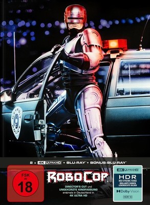 RoboCop - 4-Disc Limited Collector's Edition im Mediabook (Director's Cut) (2 x 