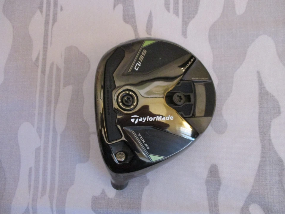 TaylorMade Qi35 Tour 15* 3 Madera FW Cabezal Solo Toma Sigilo + M5 SIM 2 10 Eje LH Foto 2 de 4