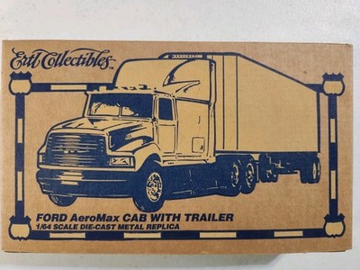 ERTL Collectibles Ford AeroMax Cab w/Trailer 1:64 Die-Cast Replica