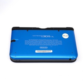 Nintendo 3DS XL LL Blue Console w/  Charger + SD Card + Stylus (USA Seller) READ