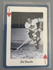 2005 Toronto Maple Leafs Legends Playing Card Bill Barilko - 5 Hearts