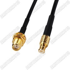 MCX Male to SMA Female Connector RF Pigtail Jumper Coax Cable RG174 for wireless