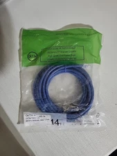 CAT 5E Patch Cable Ethernet Network LAN Cable MOLDED PLUGS 14 FT-24AWG Stranded