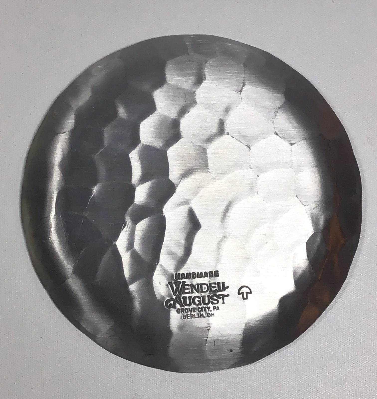 Wendell August Forge Aluminum 4-3/8" Outdoor Scene Buck And Deer-Made In USA