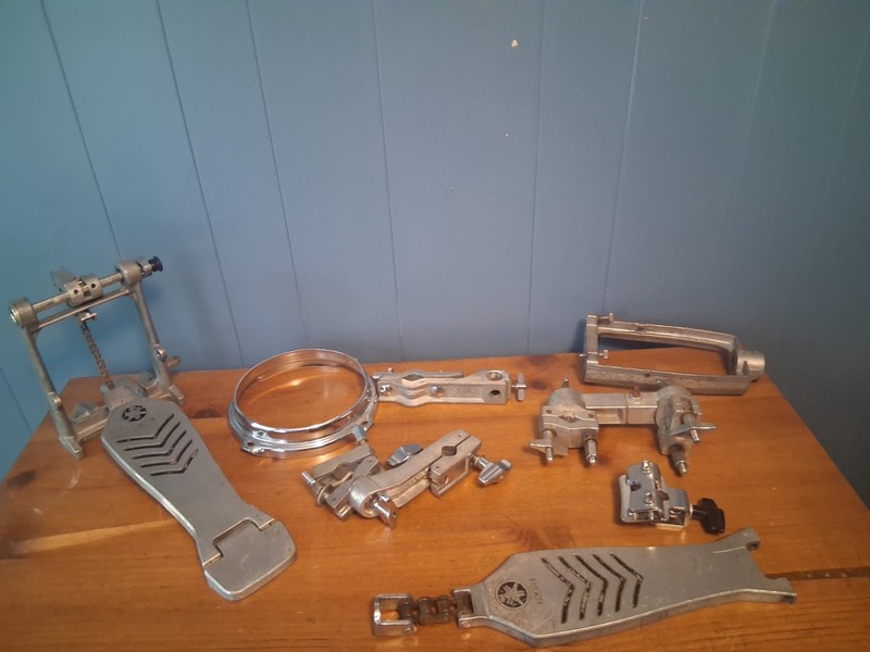 Pearl,tama,Yamaha,drum Parts Lot Clamps And More