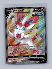 Sylveon V 183/203 Near Mint Ultra Rare Evolving Skies Pokemon Holo on eBay
