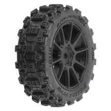 Pro-Line Racing Badlands MX 1.9" All-Terrain Buggy Tires 4 Mounted on Mach-10
