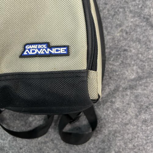 Vintage Nintendo Game Boy Advance Travel Backpack/Sling Gray-Black Storage Bag - Picture 4 of 20