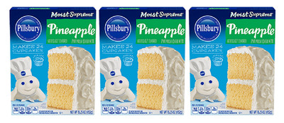 Pillsbury Moist Supreme Pineapple Cake Mix 3 Pack