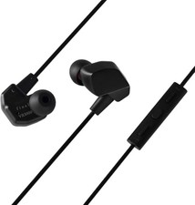 final VR3000 for Gaming Matte Black Wired Gaming Earphones with Binaural 3D