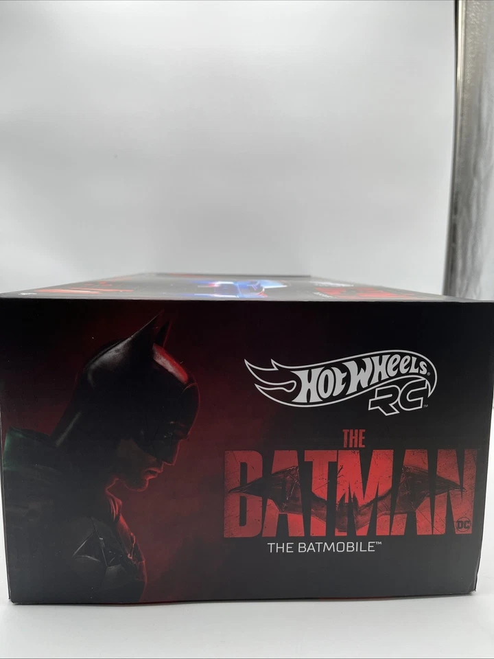 2022 MATTEL DC HOT WHEELS RC THE BATMAN THE BATMOBILE ORIGINAL EDITION-NEW - Image 2 of 4
