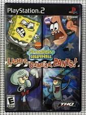 SpongeBob SquarePants: Lights, Camera, Pants Sony PlayStation 2 PS2 2005