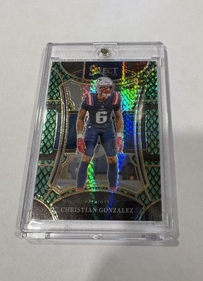 Christian Gonzalez 2023 Panini Select Dragon Scale Prizm #d 07/70 Rookie MINT 🔥