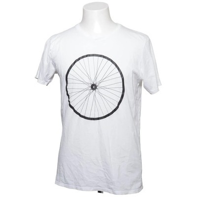 Spread Shirt, T-shirt, Größe: M, Weiß/Schwarz, Baumwolle, Print, Herren #N4w