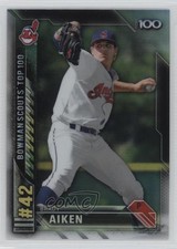 2016 Bowman Bowman Scouts' Top 100 Brady Aiken #BTP-42 1v7