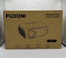 Fudoni LCD Projector R7/ 1080p/ 2.4 5G Wi-Fi