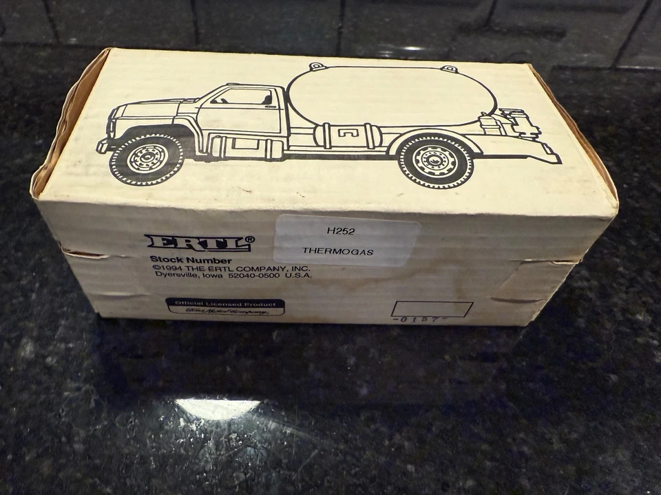Banco de camión de propano Ford ERTL 1994 de colección - gráficos Thermogas - Stock # H252 Foto 2 de 4