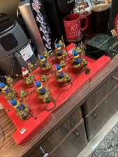 Vintage 1990s Santa's Marching Band 8 Musicians Mr Christmas Plays 35 Carols