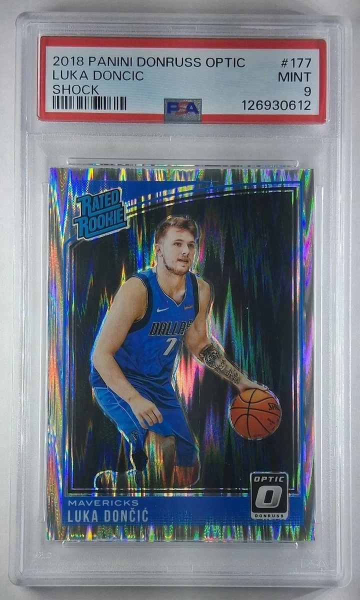 Luka Dončić 9 Graded Basketball Sports Trading Cards & Accessories
