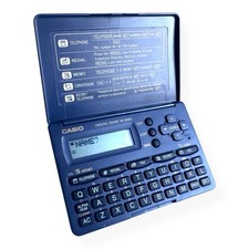 Vintage Casio SF-2000 Digital Diary 32KB Personal Organiser PDA 90s Manual Rare