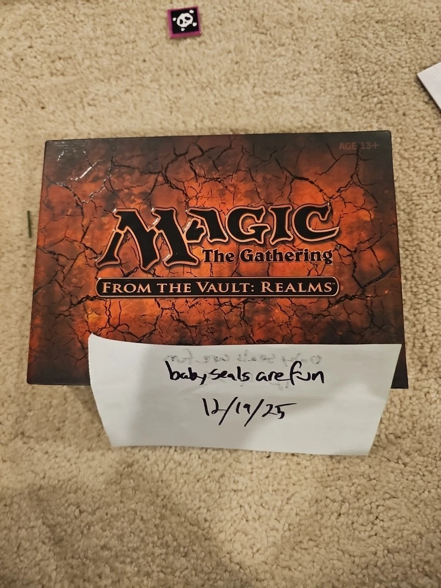 From the Vault Realms Sealed Magic: The Gathering Decks & Kits for