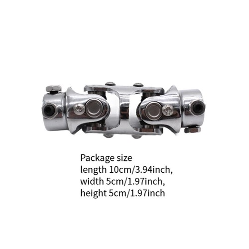 3/4" x 3/4" Double Steering Universal U Joint Shaft Coupler Professional - Picture 7 of 7