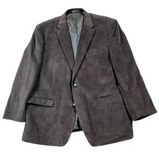 LRL Ralph Lauren Corduroy Sport Coat Mens 48R 48 Brown Cotton Blazer