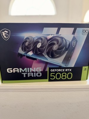 MSI NVIDIA GeForce GTX 5080 Gaming Trio Graphics Card 8GB