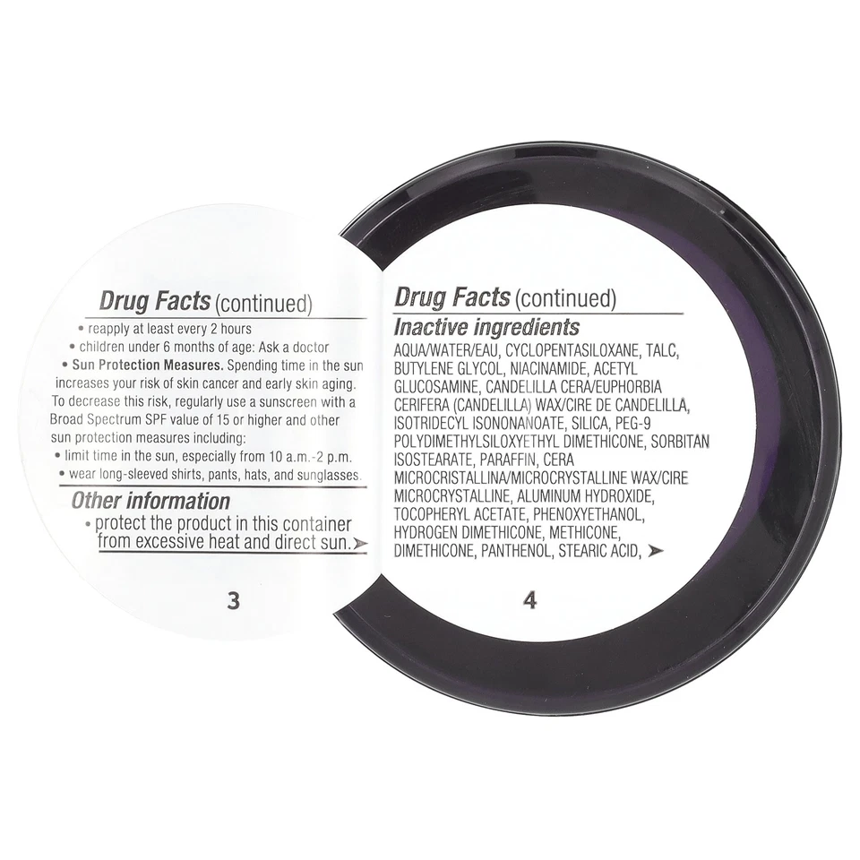 Base Olay Simply Ageless, FPS 28, 260 bronceado clásico, 0,4 oz (12 g) Foto 3 de 4