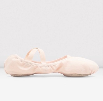 Bloch Performa Pink Canvas Split Sole Stretch Ballet Dance Shoe Women's 5c