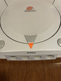 Sega Dreamcast Console Only White Console Model Powers On Not Further Tested