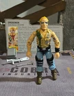 GI JOE ~ 1985 DREADNOK BUZZER ~ HIGH GRADE & UNCRACKED ELBOWS ~ 100% & CARD