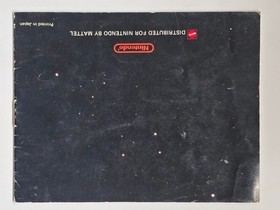 Wild Gunman Nintendo NES Instruction Manual / Booklet Only 
