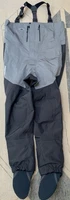 with tags / Men’s Rio Gallegos Zip Front Waders - Regular Fit - Large - Grey