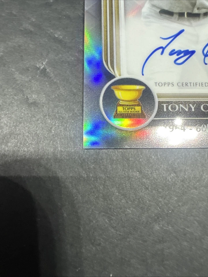 Tony Oliva 2025 Topps Finest Rookie Cup Aniversario Automático/50 #RCAA-TO Foto 4 de 4