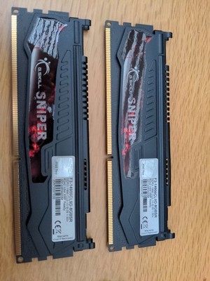 G. SKILL SNIPER F3-14900CL9D-8GBSR (8GB, PC3-14900 (DDR3-1866), DDR3 SDRAM,