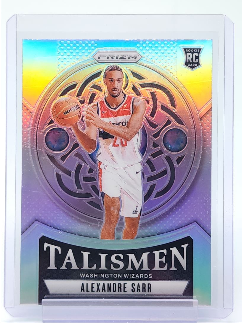 ALEXANDRE SARR 2024-25 PANINI PRIZM TALISMEN ROOKIE SILVER RC Q0234